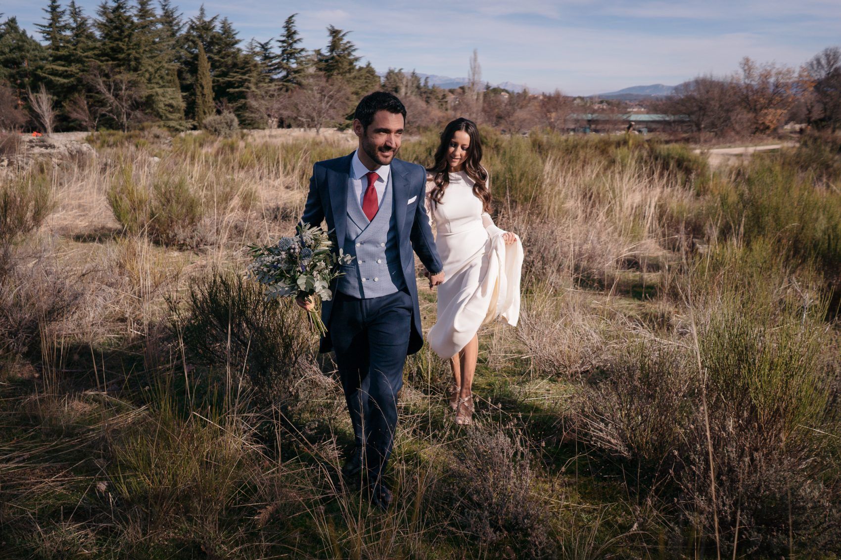 , ERIKA+DIEGO-Boda multicultural al aire libre el Escorial, Madrid