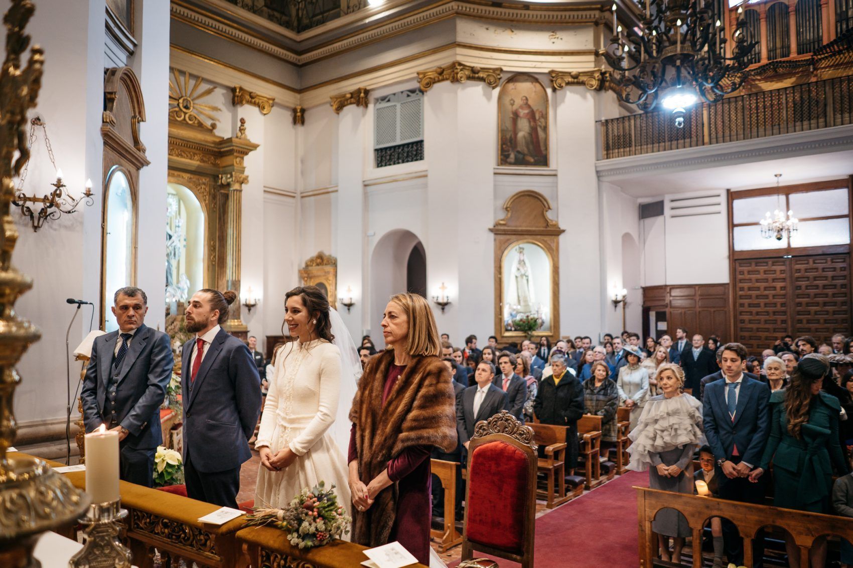, BORJA+MAR&Iacute;A-Boda de invierno en Madrid
