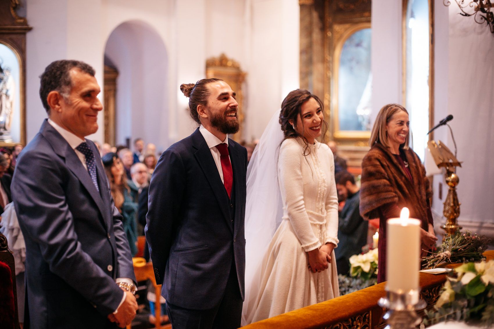 , BORJA+MAR&Iacute;A-Boda de invierno en Madrid