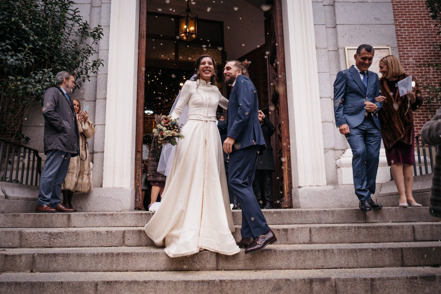 , BORJA+MAR&Iacute;A-Boda de invierno en Madrid