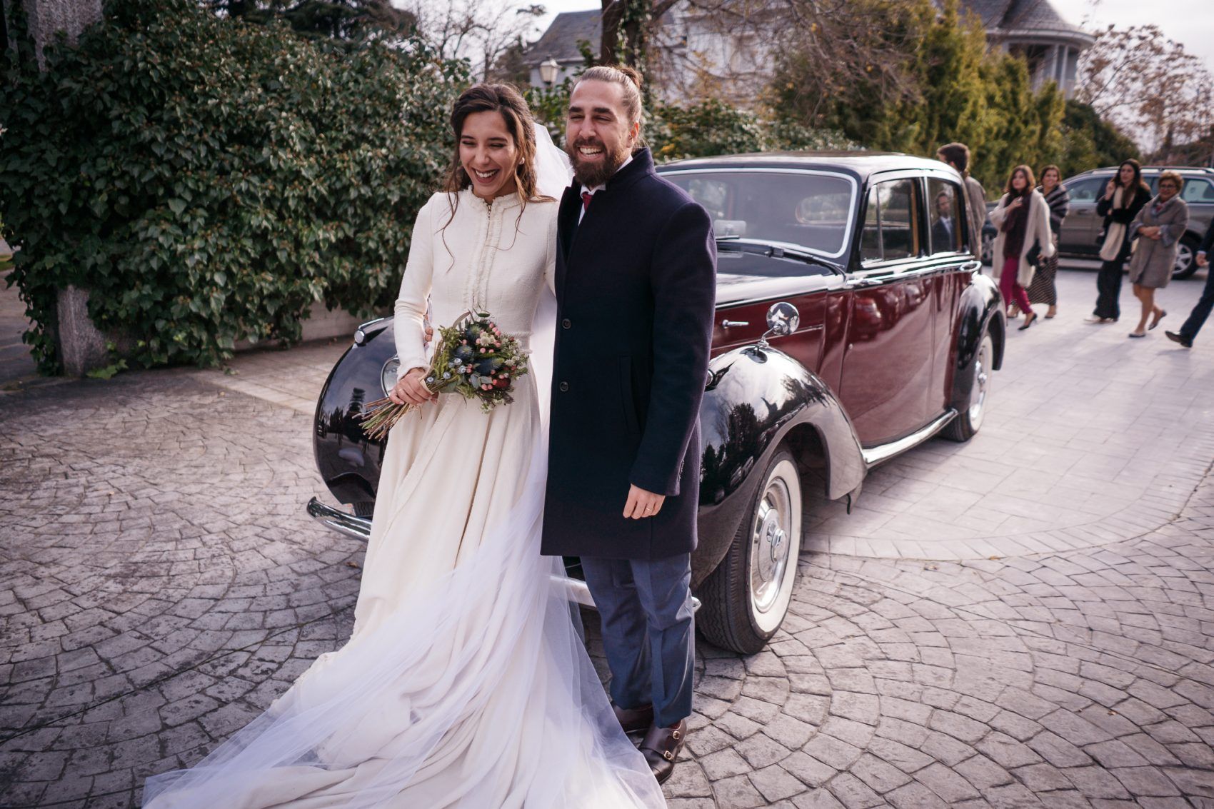 , BORJA+MAR&Iacute;A-Boda de invierno en Madrid