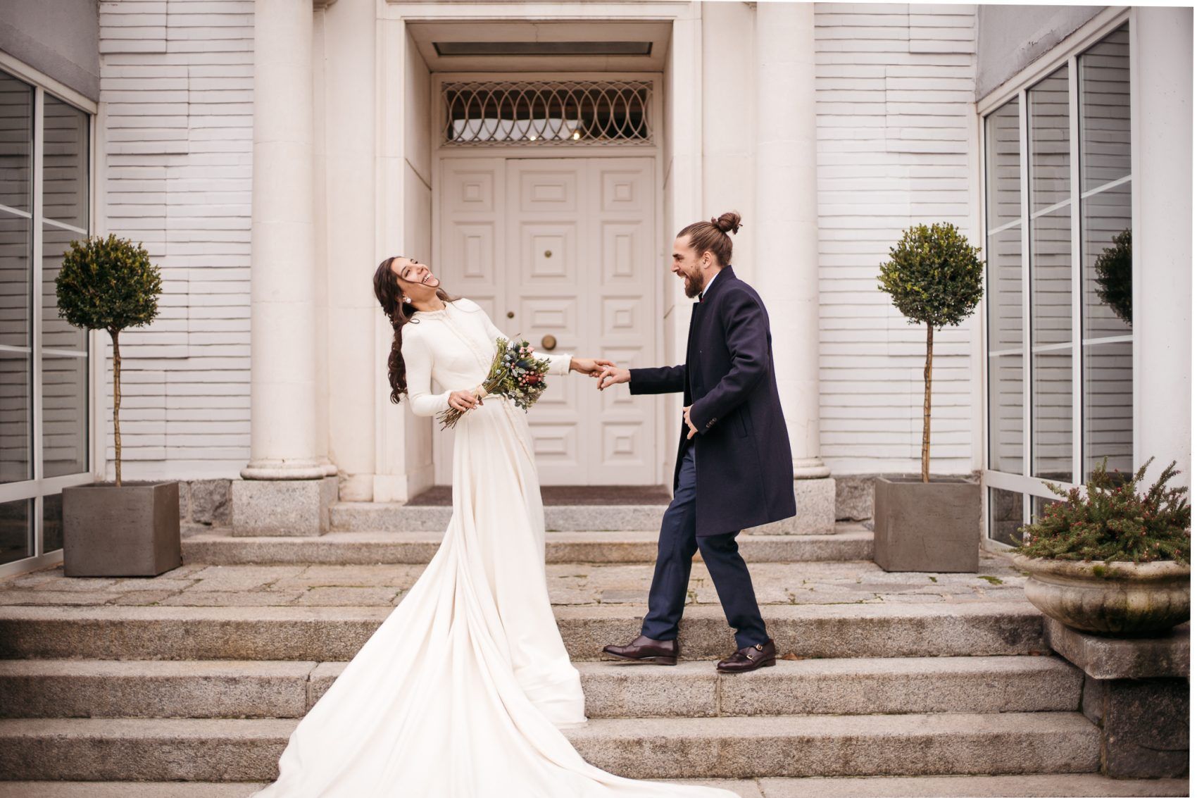, BORJA+MAR&Iacute;A-Boda de invierno en Madrid