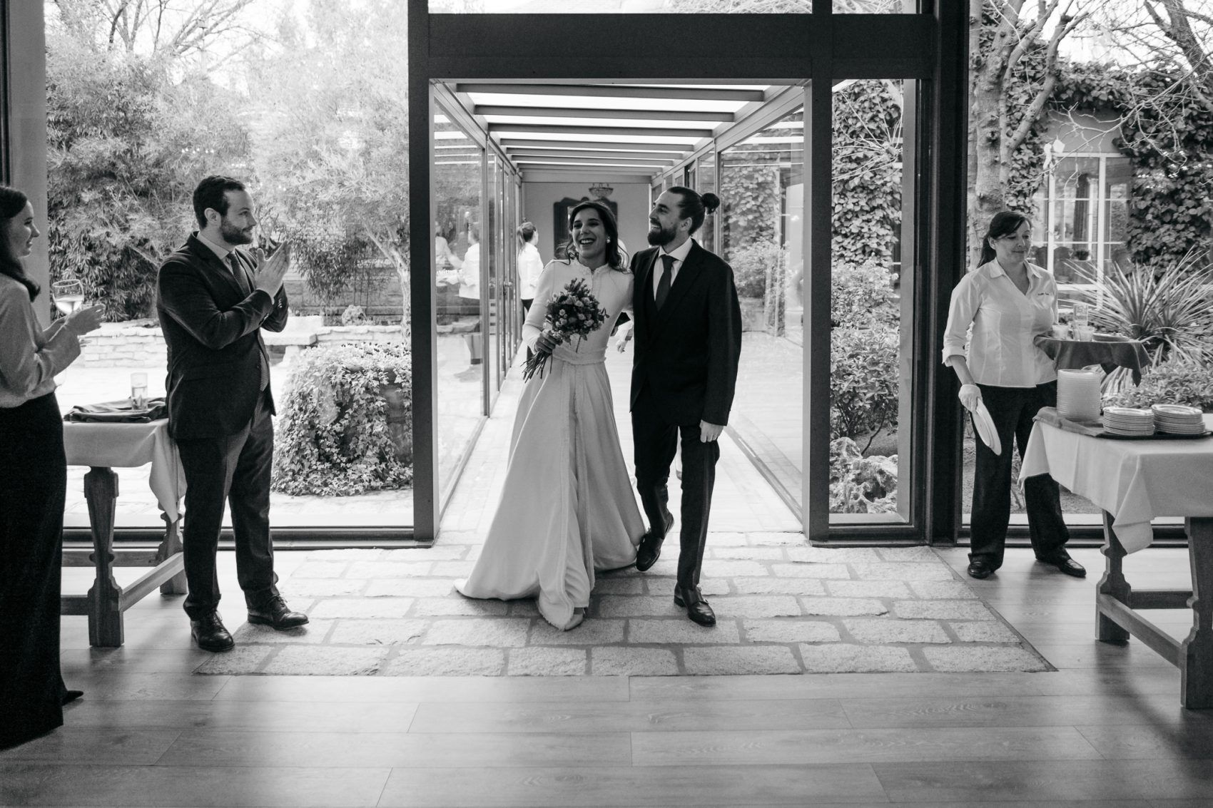 , BORJA+MAR&Iacute;A-Boda de invierno en Madrid