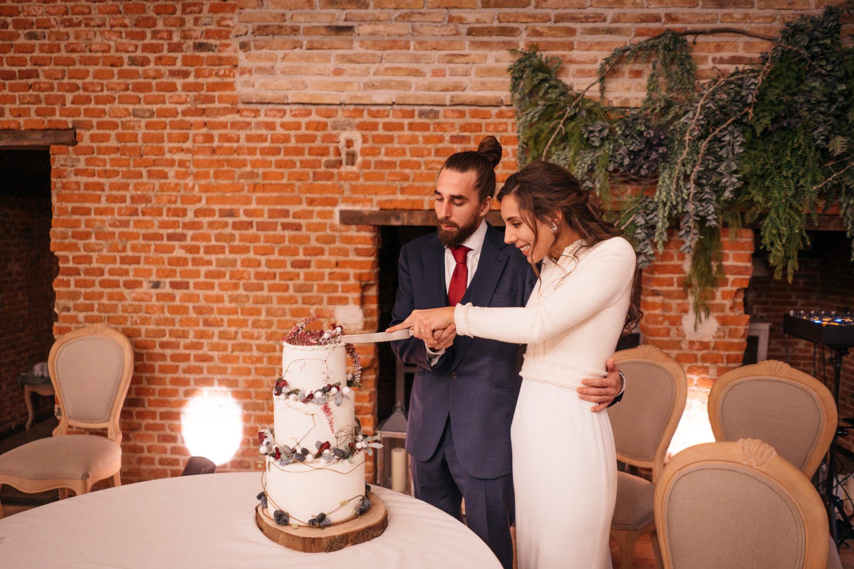 , BORJA+MAR&Iacute;A-Boda de invierno en Madrid