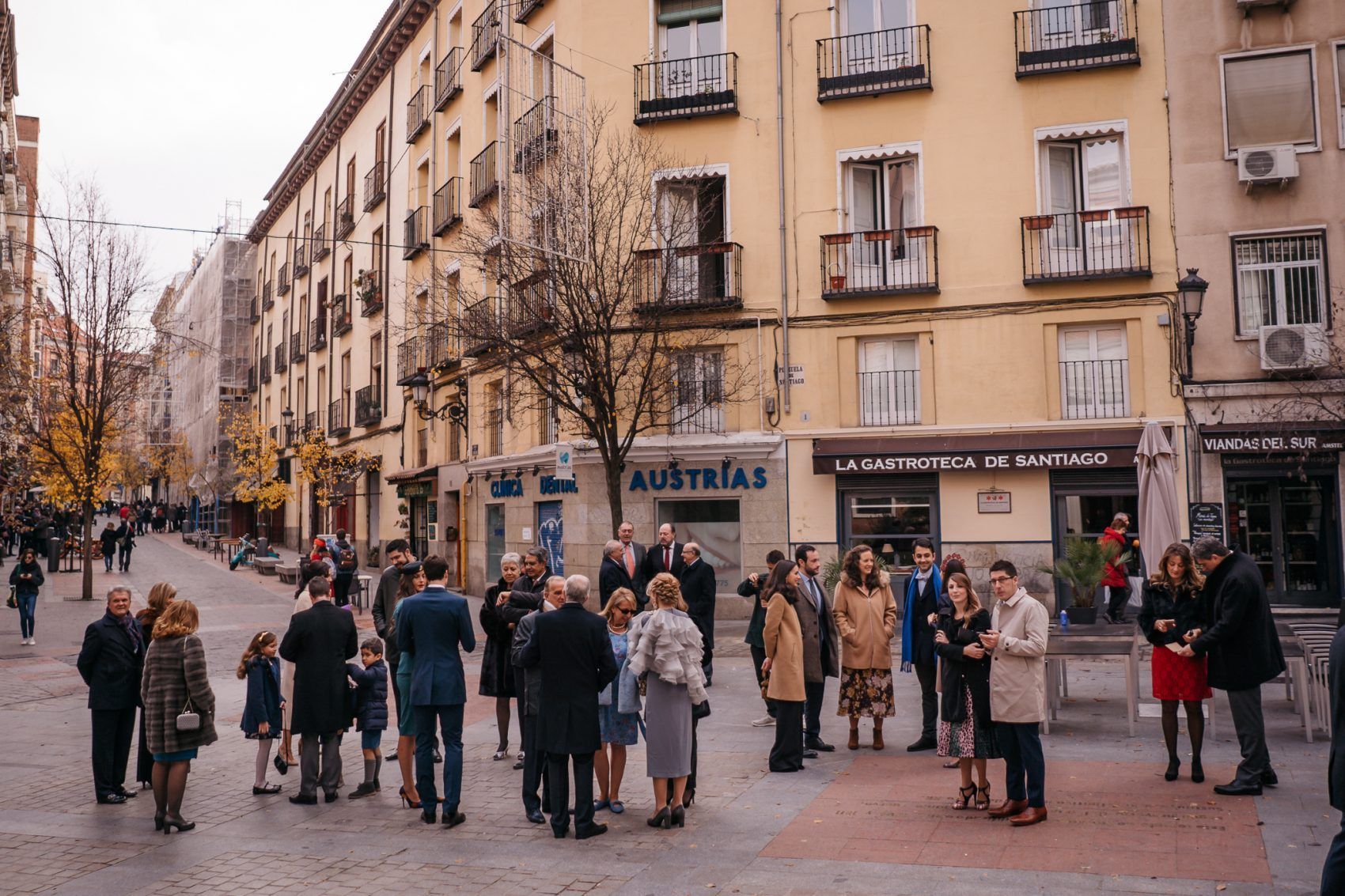 , BORJA+MAR&Iacute;A-Boda de invierno en Madrid