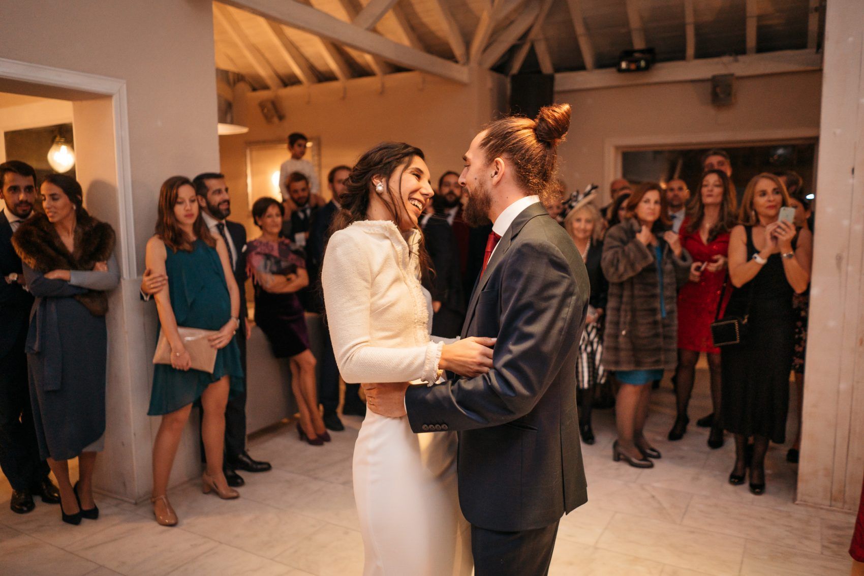 , BORJA+MAR&Iacute;A-Boda de invierno en Madrid